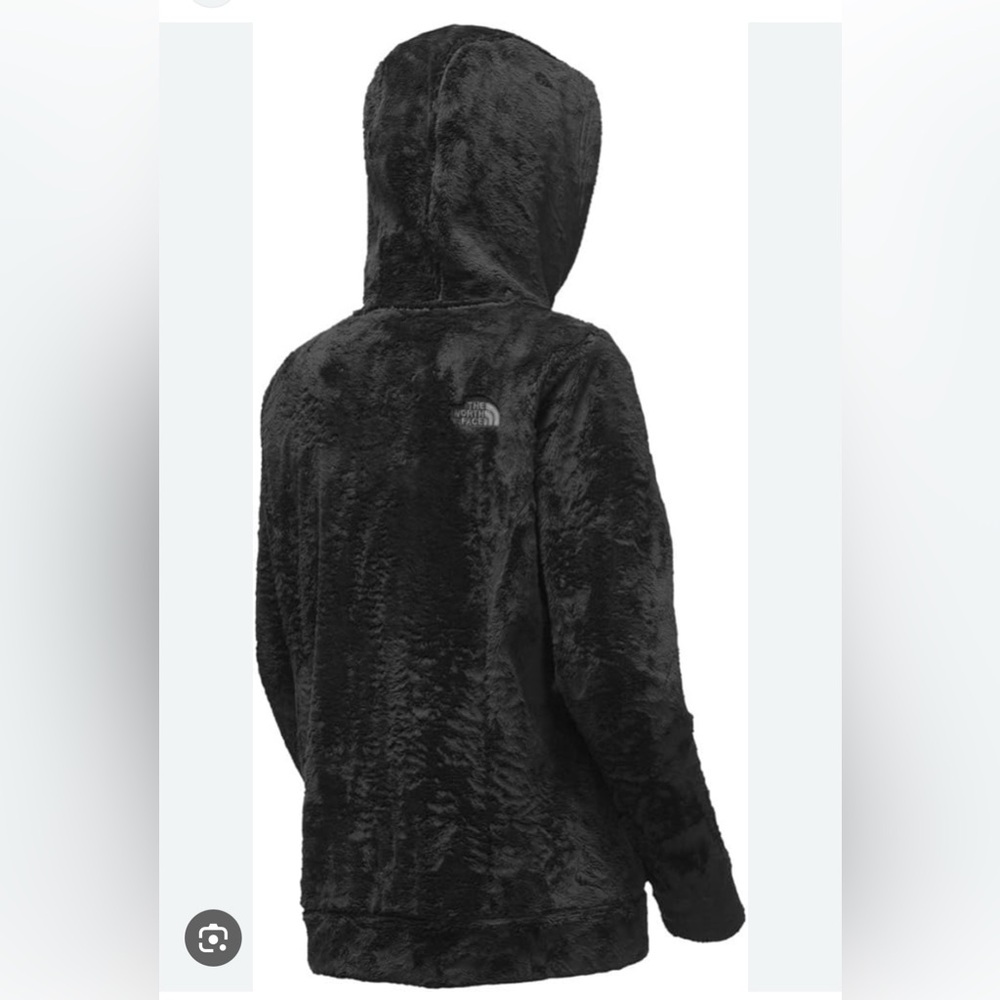 The North Face Black Teddy Fleece Hoodie Jacket